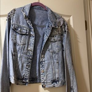 Embellished Denim Jacket